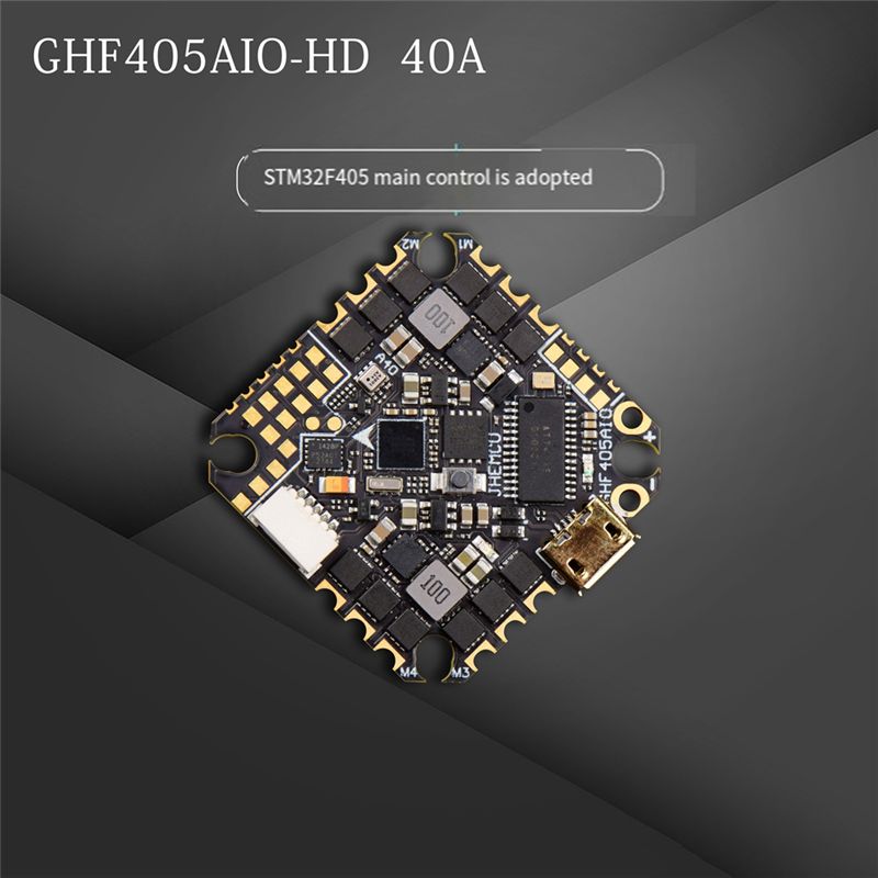 ABTI-GHF405AIO-HD 40A وحدة تحك - مراجعة Fpv Drone Esc وسعره