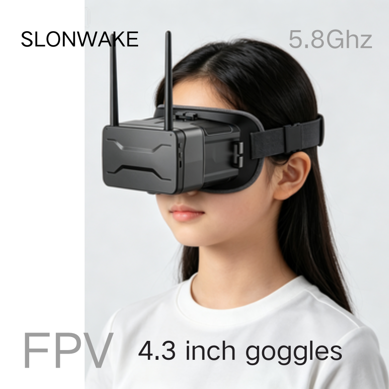 نظارات FPV بتردد 5.8 جيجاهرتز، - مراجعة Fpv Drone Goggles وسعره